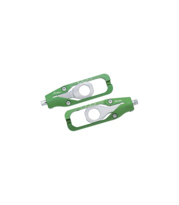 LighTech Chain Adjusters in Green for Kawasaki ZX 10 R (11-15)