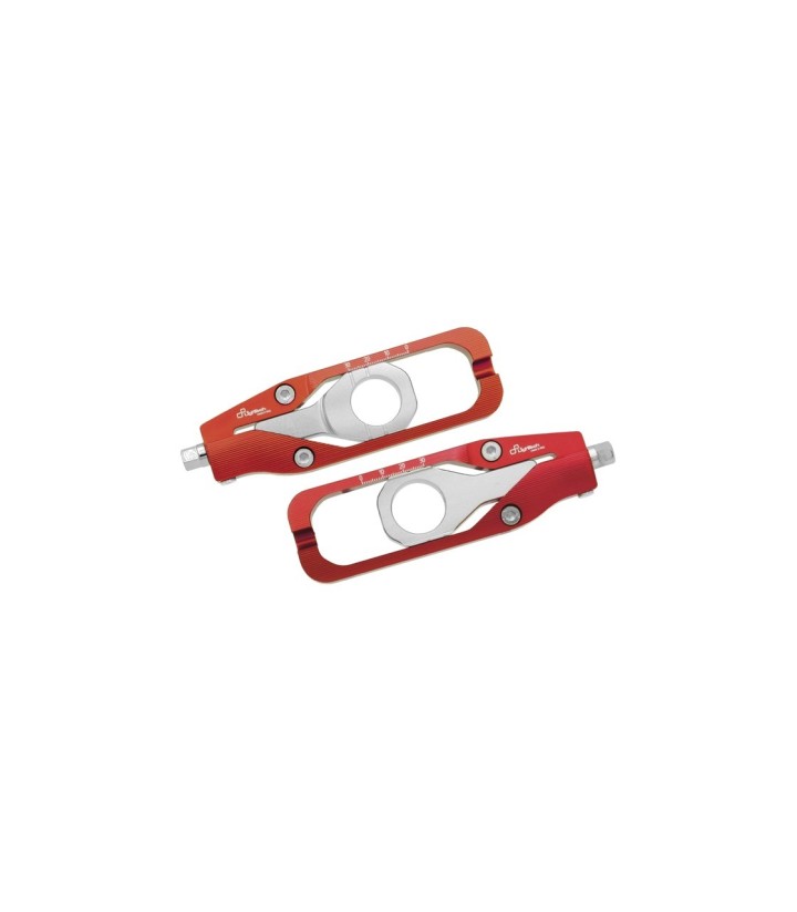 LighTech Kettenspanner in Rot für Kawasaki Z 900 (17-25), ZX 6 R (09-17)
