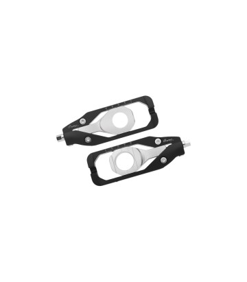 LighTech Chain Adjusters in Black for Yamaha MT 10 (16-21), YZF R1 (15-19)