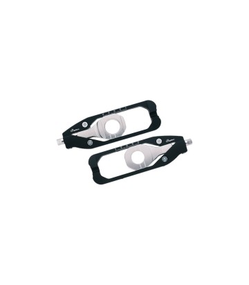 Tendeurs de chaîne LighTech coloris noir pour Yamaha YZF R1 (09-14)
