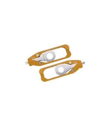 LighTech Chain Adjusters in Gold for Yamaha YZF R1 (09-14)