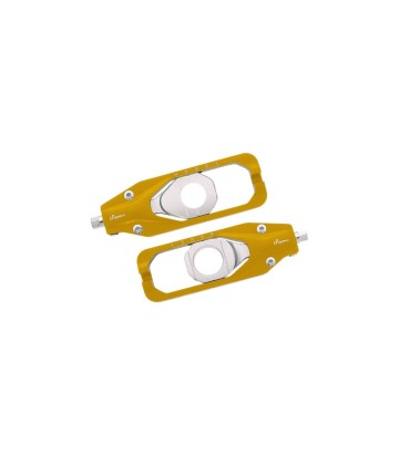 LighTech Chain Adjusters in Gold for Yamaha YZF R1 (20-23)