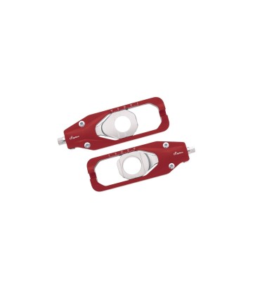 LighTech Chain Adjusters in Red for Yamaha YZF R1 (20-23)