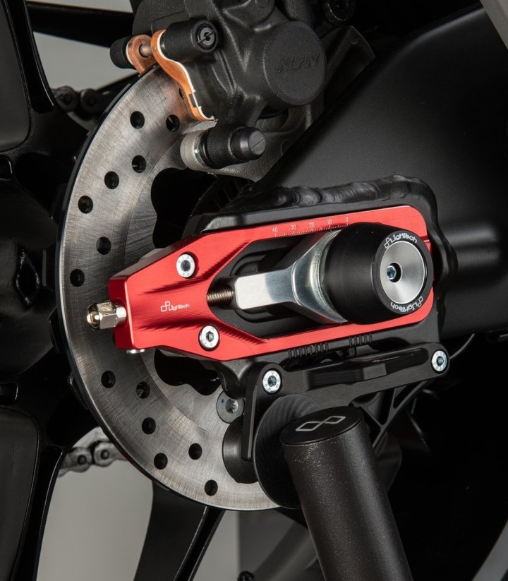 Tendicatena LighTech rosso per Yamaha YZF R1 (20-23)