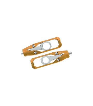 LighTech-kettingspanners in goud voor Yamaha MT 09 (21-25), MT 09 Tracer (21-24), R9 (25), XSR 900 (21-25)