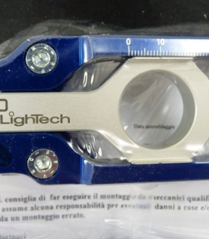 Tensores de Cadena LighTech en Azul Cobalto para Yamaha TMAX 500 (08-11), 530 (12-21), 560 (20-26)