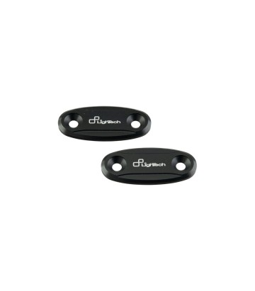 Tapas de Retrovisor LighTech en Negro para Honda CBR 500 R (16-20), Kawasaki ZX 10 R (05-07), ZX 6 R (05-08)