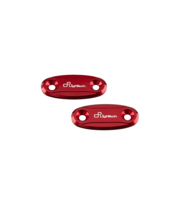 Tapas de Retrovisor LighTech en Rojo para Honda CBR 500 R (16-20), Kawasaki ZX 10 R (05-07), ZX 6 R (05-08)