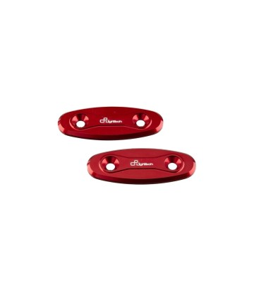 Tapas de Retrovisor LighTech en Rojo para Suzuki GSX-R 1000 (05-16), GSX-R 600/750 (08-16)