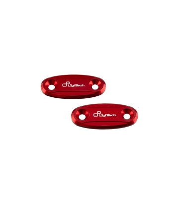 Tapas de Retrovisor LighTech en Rojo para Honda CBR 1000 RR (05-07), CBR 600 RR (05-16)