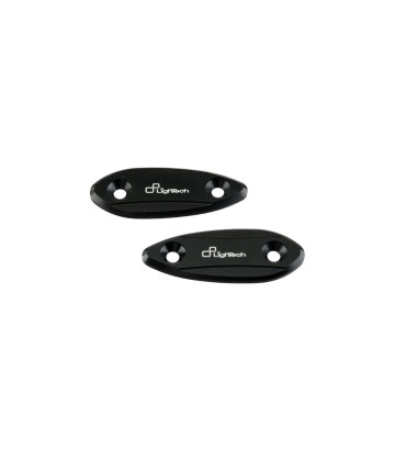 Tapas de Retrovisor LighTech en Negro para Kawasaki ZX 6 R (09-12)