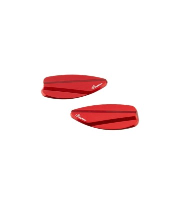Tapas de Retrovisor LighTech en Rojo para MV Agusta F3 675 (12-18), F3 800 (13-18)