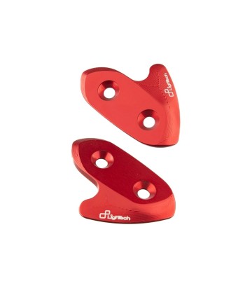 Tapas de Retrovisor LighTech en Rojo para Yamaha YZF R1 (15-19)