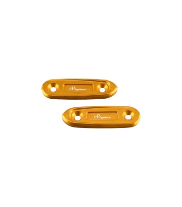 Tapas de Retrovisor LighTech en Oro para Yamaha YZF R3 (19-24)