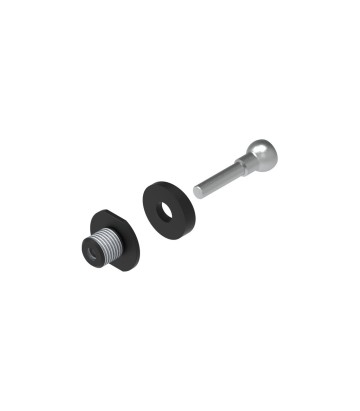Kit di adattatori LighTech per paraleva su manubrio di serie, nero per Suzuki GSX-R 1000 (17-21)