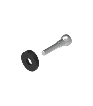 LighTech-Adapterkit für Hebelschützer am Serienlenker in Schwarz für Suzuki GSXS 750 (17-20)