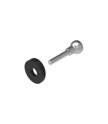 LighTech Lever Guard Adapter Kit for Stock Handlebar in Black for Aprilia RS 457 (24-25), RS 660 (20-25), Tuono 660 (25)
