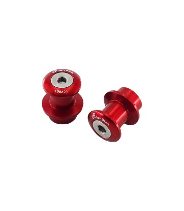 LighTech-diabolo's voor paddockstand M10x1.25, rood voor CFMOTO SR 450 (23), Kawasaki ER 6 (12-20), ZX 6 R (22-25)
