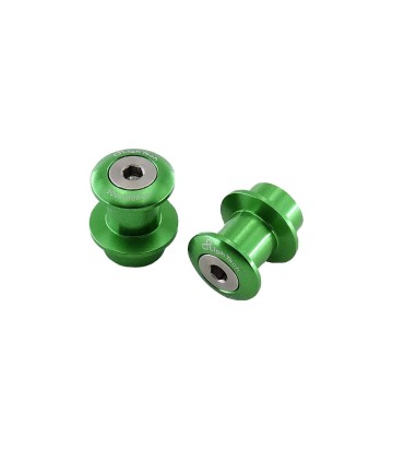 Diábolos para Caballete M10x1.25 LighTech en Verde para CFMOTO SR 450 (23), Kawasaki ER 6 (12-20), ZX 6 R (22-25)