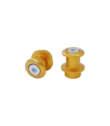 LighTech M8 Paddock Stand Bobbins in Gold