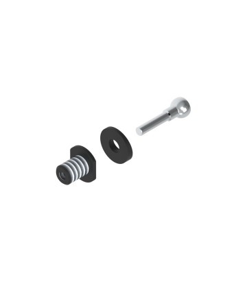 Adaptadores de protetor de manete LighTech em preto para Suzuki GSX-8R/S (23-24)