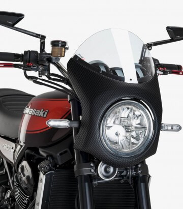 Kawasaki Z900RS Puig Retro Transparent Windshield 9596W