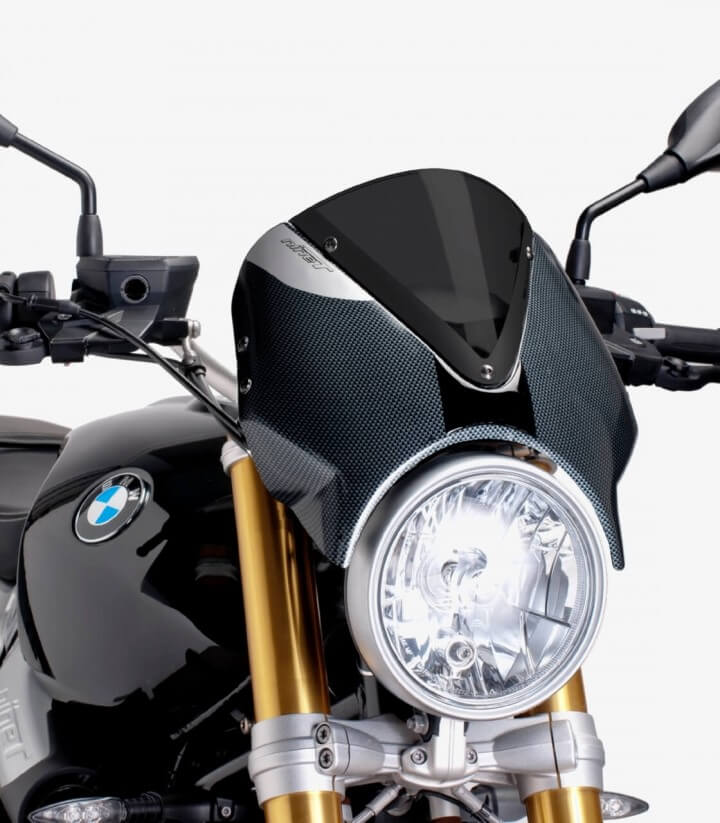 Cúpula Puig Retrovision BMW R Nine T Ahumado oscuro 7559F