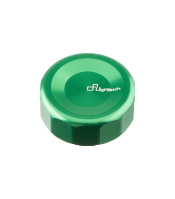 Coperchio pompa freno posteriore LighTech verde per Kawasaki ZX 6 R (09-24), Yamaha YZF R1 (15-25)