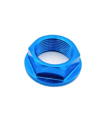 Tuerca de Rueda Trasera LighTech en Azul Cobalto para varios modelos de Aprilia y Suzuki