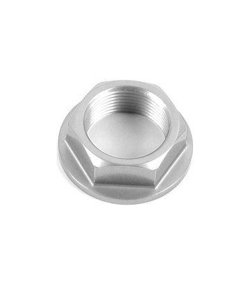 Tuerca de Rueda Trasera LighTech en Plata para varios modelos de Aprilia y Suzuki
