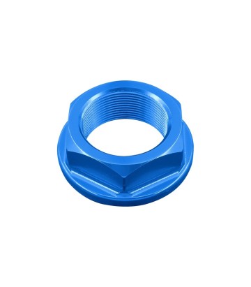 Tuerca de Dirección LighTech M25 x 1 en Azul Cobalto para varios modelos de Kawasaki y Triumph