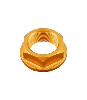 Tuerca de Dirección LighTech M25 x 1 en Oro para varios modelos de Kawasaki y Triumph