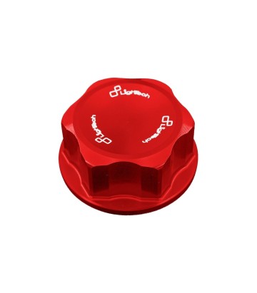 Tuerca de Dirección LighTech M24 x 1 en Rojo para varios modelos de Honda