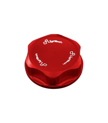 Tuerca de Dirección LighTech M33 x 1 en Rojo para Honda CBR 1000 RR (08-16)