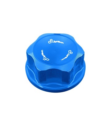 Tuerca de Dirección LighTech M28 x 1 en Azul Cobalto