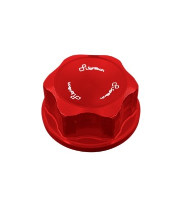 Tuerca de Dirección LighTech M28 x 1 en Rojo
