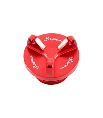LighTech Oil Filler Cap M20 x 1.5 in Red for several Aprilia, Moto Guzzi and Suzuki models