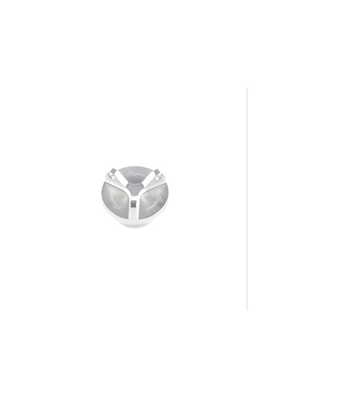 LighTech Oil Filler Cap in Silver for several Aprilia, Moto Guzzi and Suzuki models