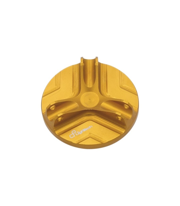 Tappo olio LighTech M20 x 1,5 oro per several Aprilia, Moto Guzzi and Suzuki models