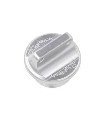 LighTech Oil Filler Cap M24 x 2 in Silver for BMW S 1000 R (14-19), S 1000 RR (09-22)