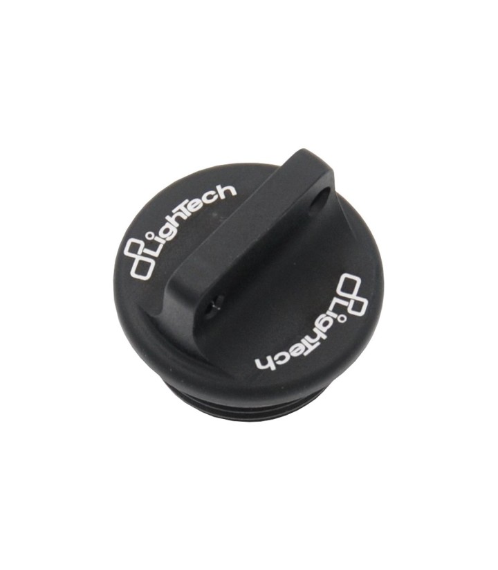 Tapón de Aceite LighTech M22 x 1,5 en Negro para Ducati Streetfighter 1100 (09-15)
