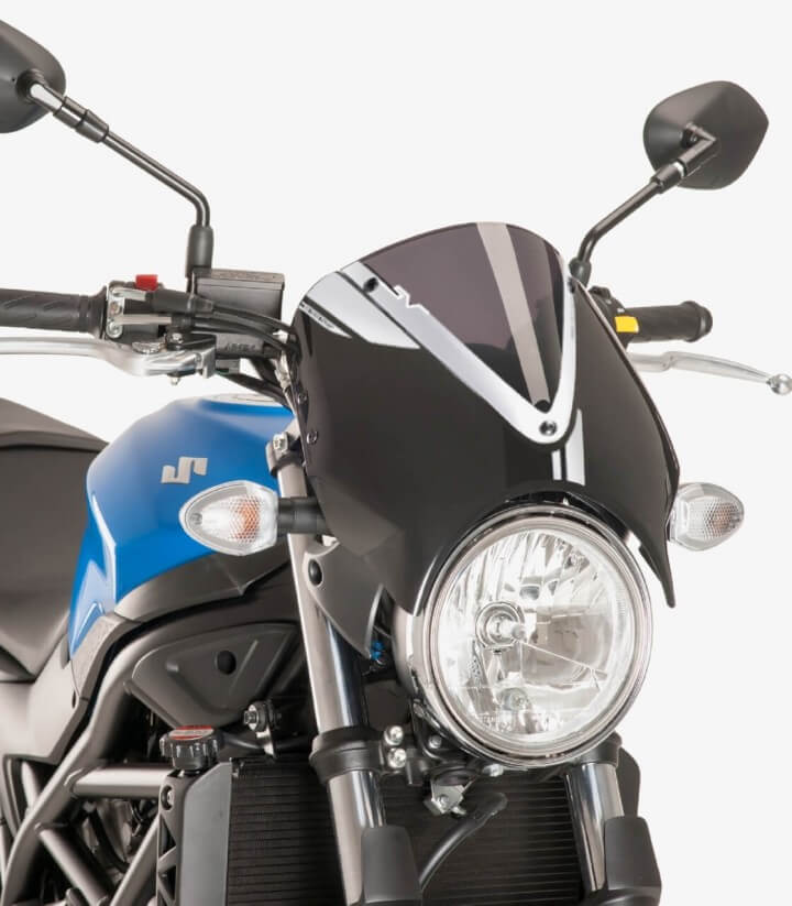 Cúpula Puig Retrovision Suzuki SV650 Ahumado oscuro 8926F