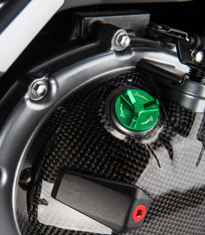 LighTech Oil Filler Cap M20 x 2.5 in Green