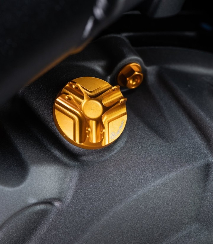 LighTech Oil Filler Cap M20 x 2.5 in Gold