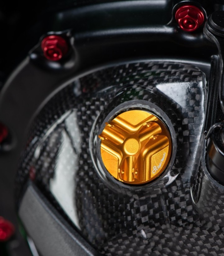 LighTech Oil Filler Cap M20 x 2.5 in Gold
