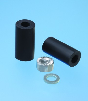 Kellermann-set met montagerubber en moer type 1 van 11,5 mm 100911