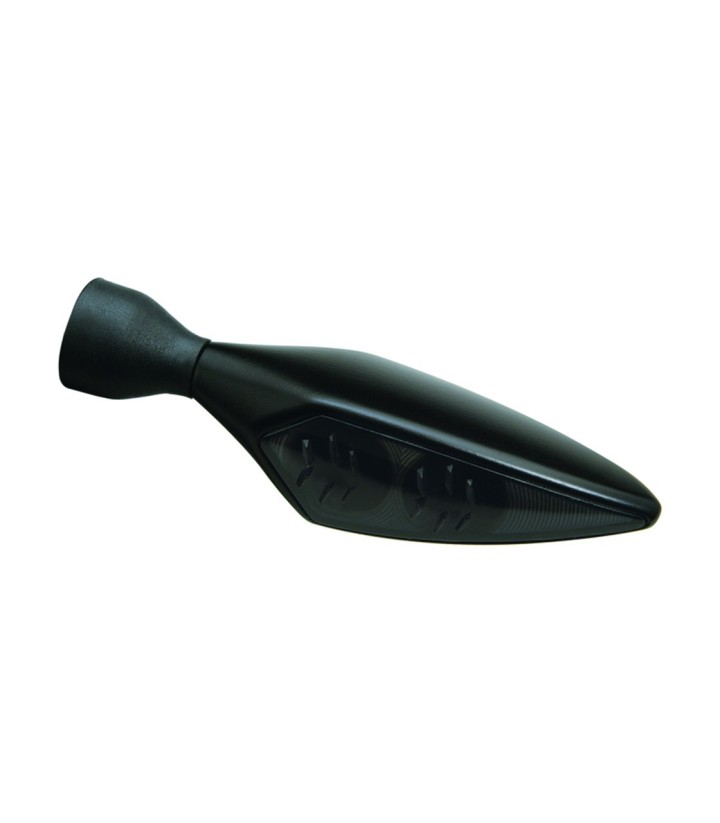 Kellermann Rhombus Dark knipperlichten, zwart 148100+148150