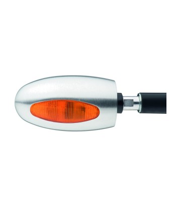 Kellermann BL 1000 Handlebar Indicators in Satin Aluminium 124210x2
