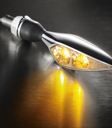 Kellermann Rhombus Extreme knipperlichten, verchroomd 166100+166150
