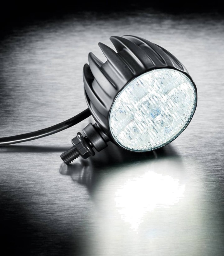 Luci di posizione con indicatore di direzione Kellermann Dayron PL Classic, adattatore M8 e luce bianca calda 117600x2